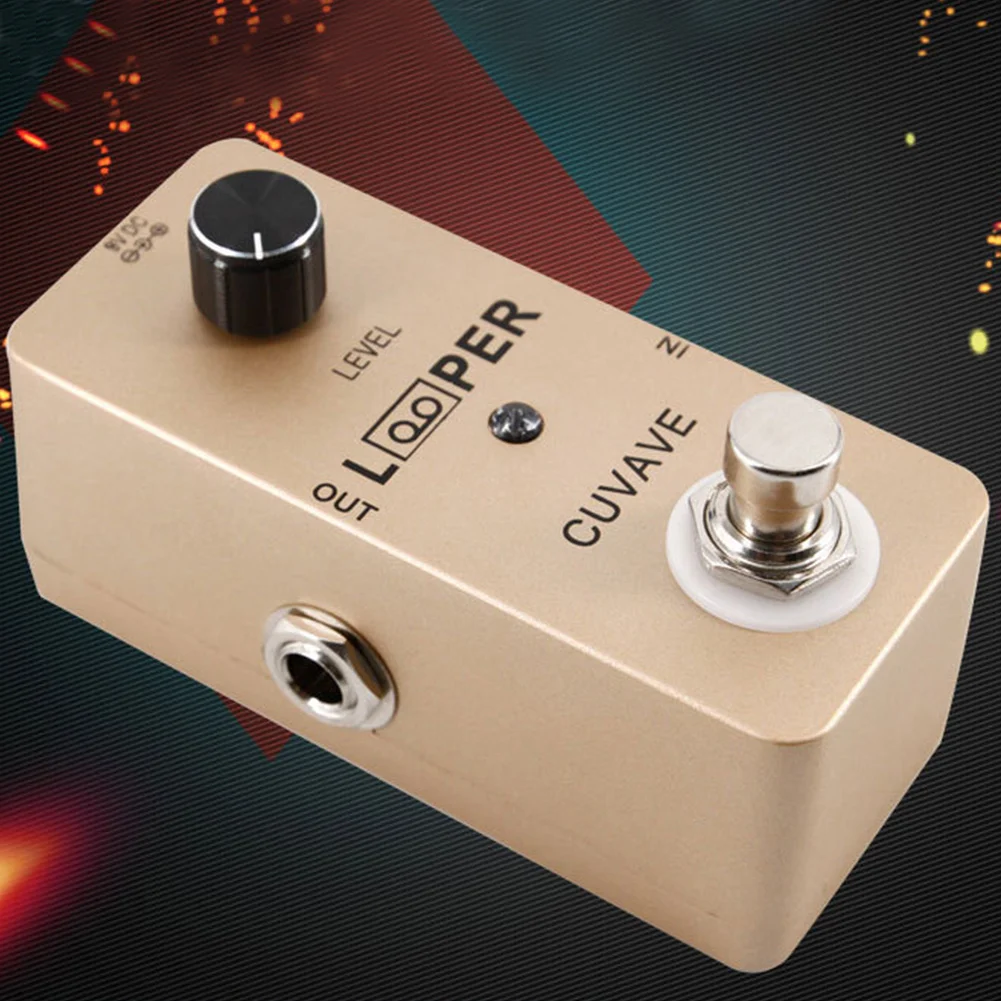 

Looper Portable Multi-Track Guitar Mini Effect Pendal LED Indicator Loop Station Recording Zinc Alloy Noise Killer USB