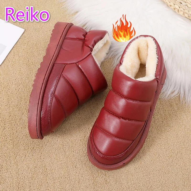 

2021 household autumn and winter snow boots cotton shoes ladies bag with home thick-soled plush indoor warm cotton shoes