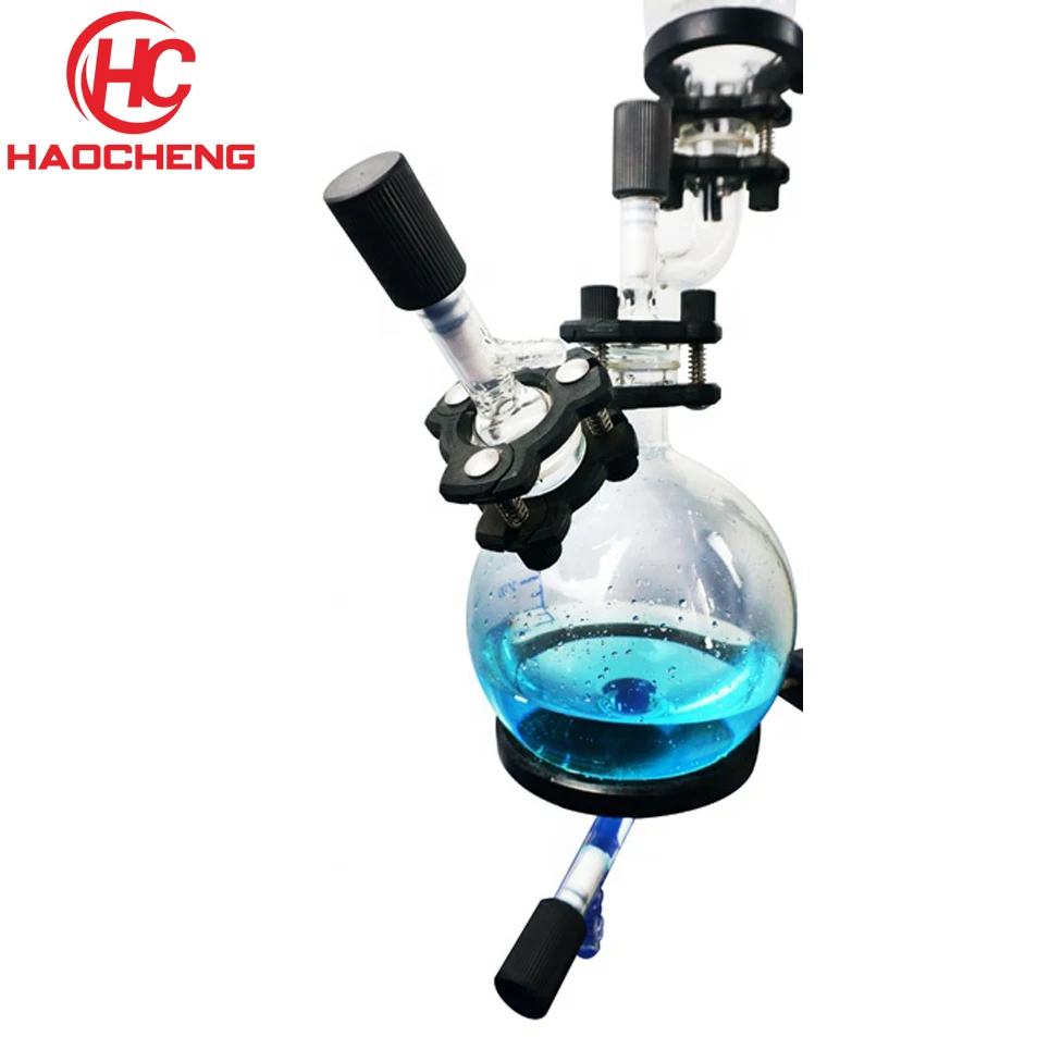 5L Электрический Лифт THC конопляная перегонка масла вакуумный роторный испаритель