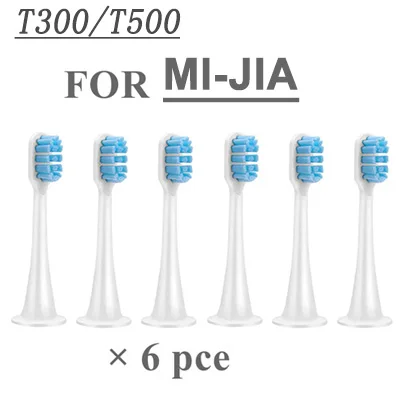 Сменные насадки для электрической зубной щетки Soocas X3/X1/X5 xiaomi Mijia Soocare T300 T500 6 шт |