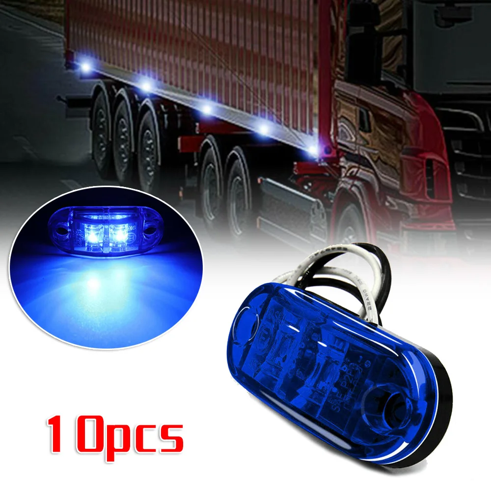 

IP67 Side Marker Light + Screws Accessory Blue Universal LED Side Marker Light