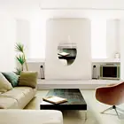 Новый гардеробное зеркало зеркальные наклейки на стену для наклейки на стены на овальных Декор стекло самоклеющийся клей Арт Декор C7M3