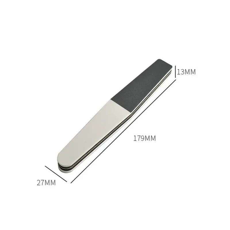 Трёхсторонняя полировальная полоска черный и белый серый губка пилка Полировка