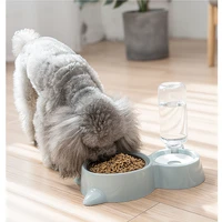 automatic drinking feeder bowl for cats dogs stainless steel pet bowl water food dispenser set dog bowl cat bowl pet products