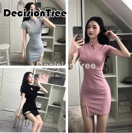 2021 пикантное китайское женское платье qipao вечернее праздничное для ночного клуба
