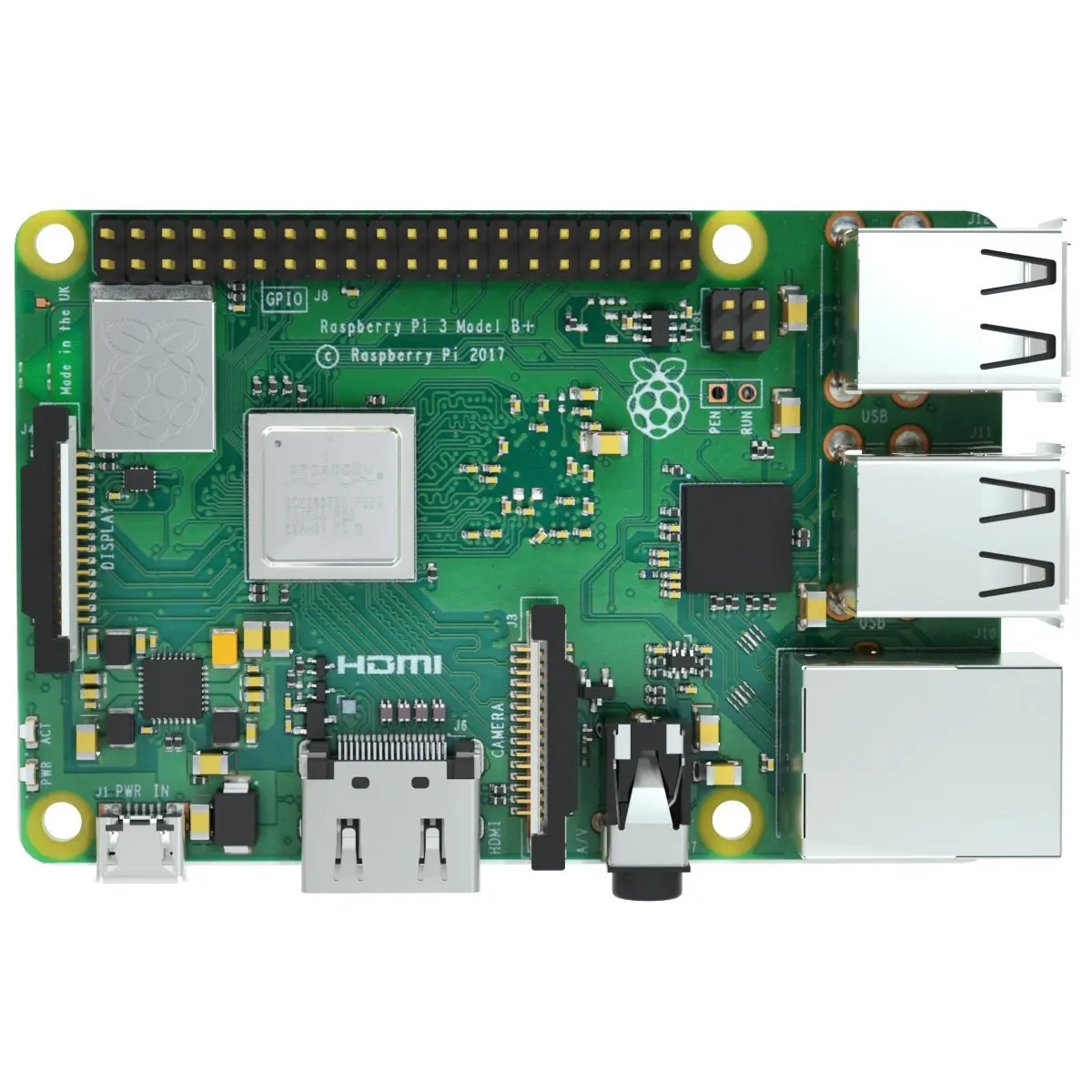 

Makeblock Raspberry Pi 3 Model B +-однобортный компьютерный электронный модуль