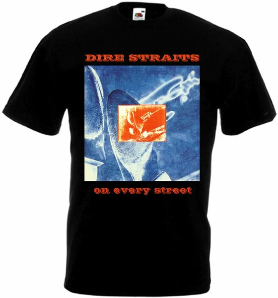 

Dire Straits - On Every Street T-shirt black poster
