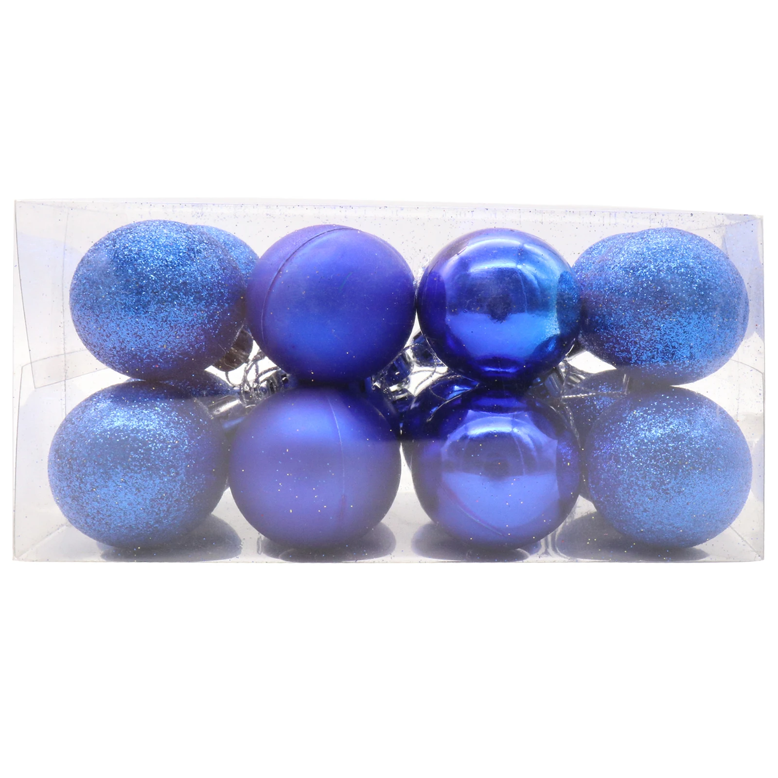 16pcs/lot Glitter Round Christmas Tree Decor Ball Plastic Hanging Balls for Xmas decorations | Дом и сад