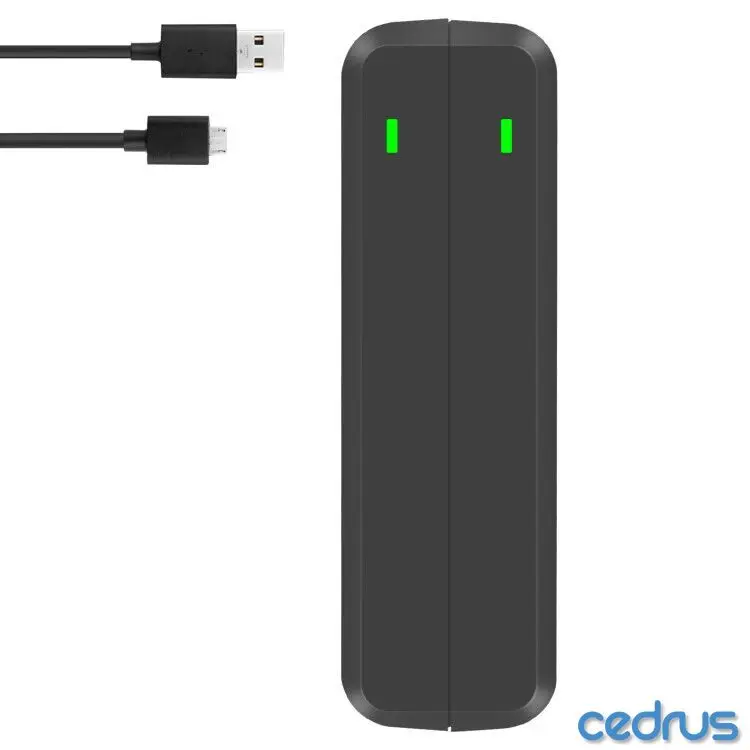 

Cedrus For Insta360 ONE R 1300mAh Battery Base Fast Charge HUB For Insta 360 R Camera Accessory