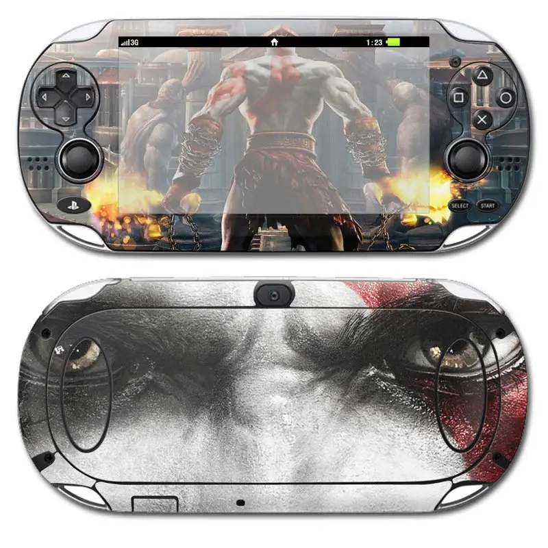Мультяшный стиль наклейка для PS Vita psv 1000 видео игры Скины наклейки виниловые кожа Ptotector Обложка для игровой станции psv 1000