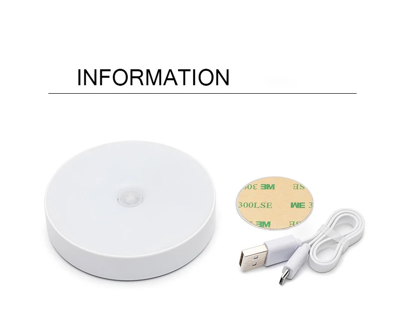 

Yospern Table Lamp LED Wall Lamp Rechargeable Desk Lamp Body Induction Table Light Washroom Bedroom Kitchen LED Night Lights