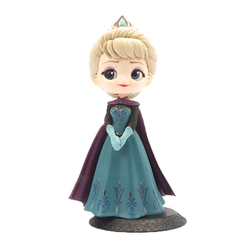 Экшн фигурки Принцессы Disney игрушки Анна Эльза Белль Ариэль Рапунцель Золушка