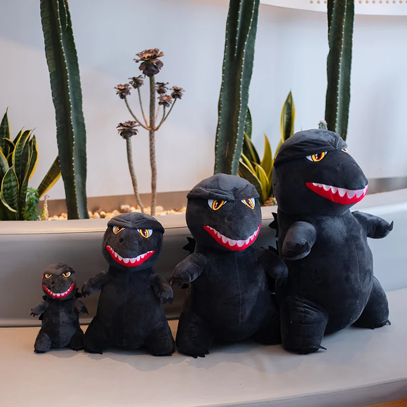 

Movie Godzilla VS Kong Plush Toy Stuffed Anime Figure Godzilla King Kong Fluffy Doll Kids Toys