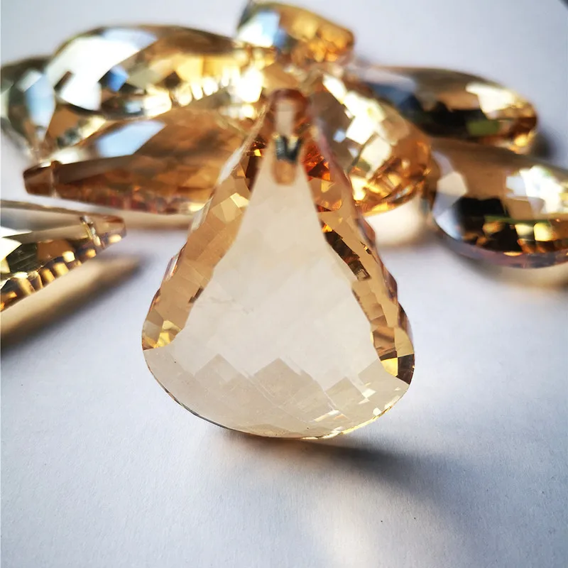 10 шт. 50 мм шампанское Ловец солнца (бесплатное кольцо) K9 хрустальная тыква