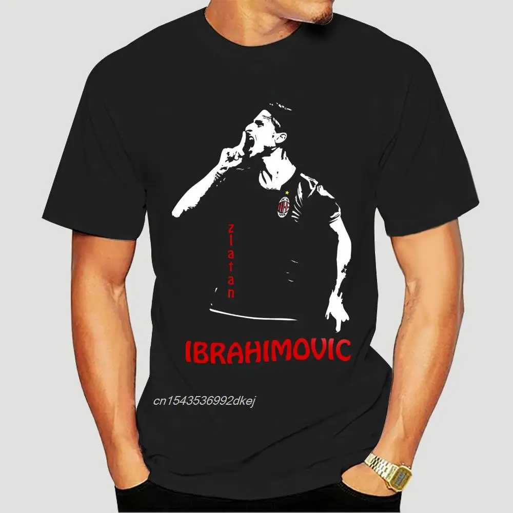 T Shirt Ibrahimovic Ibra Milan Zlatan Maglietta Maglia Uomo Donna Man Woman 2356D