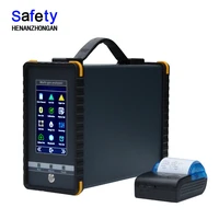 atex rohs ce fcc iso approved stack exhaust gas multi analyzer flue detector with long probe option