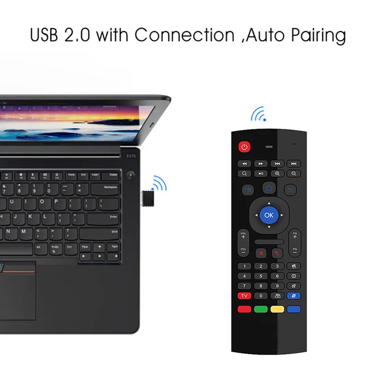 

2.4G air mouse keyboard MX3 air mouse smart TV remote control multiple versions