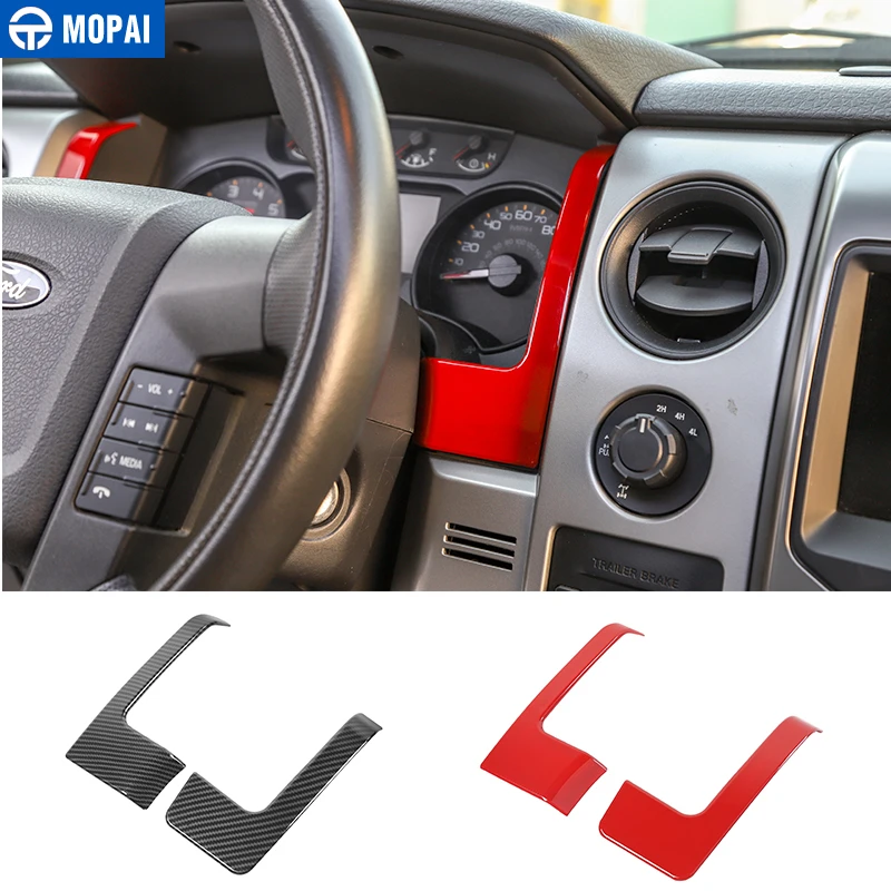 

Аксессуары для интерьера MOPAI для Ford F150 2009-2014, украшение приборной панели автомобиля для Ford F150 Raptor 2009-2014