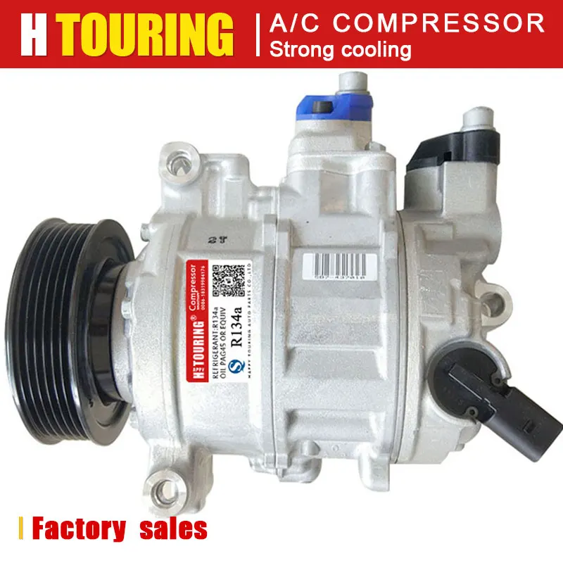 

for Audi A4 A6 AC COMPRESSOR 6SEU14C 447180-6581 447180-9490 8K0260805 4F0260805AC 4F0260805AG 4F0260805G 4F0260805J 4F0260805M
