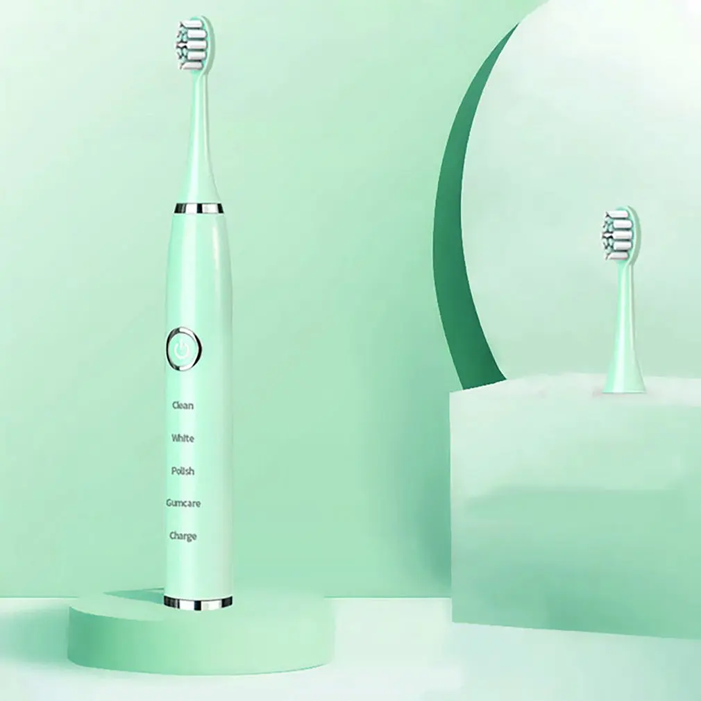 

Automatic Sonic Electric Toothbrush Replaceable Ipx7 Waterproof Toothbrush Rechargeable Soft Fur Toothbrush For Adults