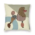 Французская Стандартная Наволочка для подушки с принтом пуделя, квадратная наволочка для подушки с принтом лучшего друга, домашнего питомца, домашнего декора