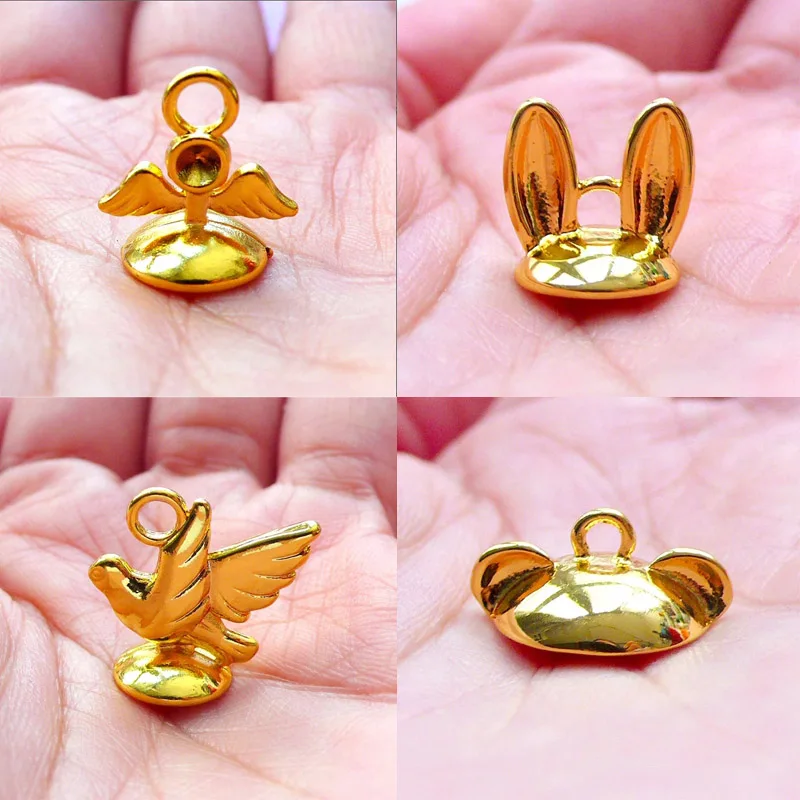 Кавайная шапка из бисера в виде животных с петлей кроличьих ушей клей на покрытие