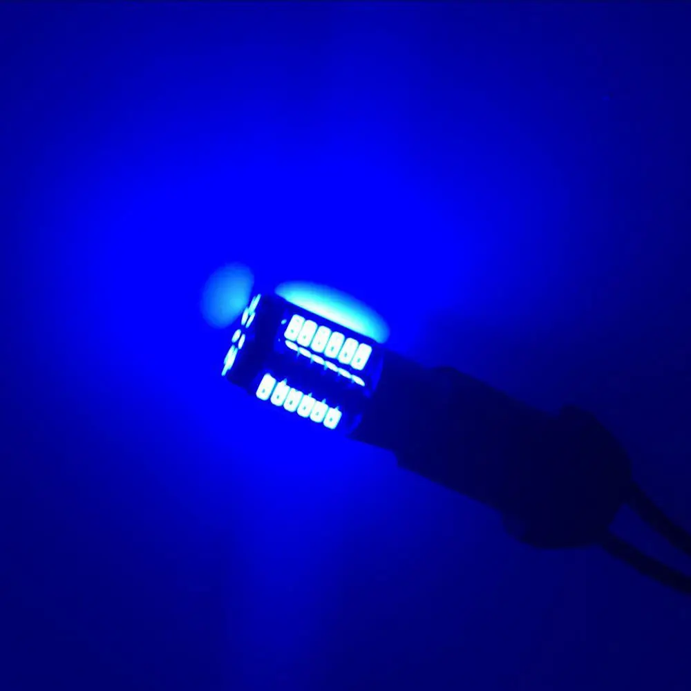 2 шт. H3 супер яркий белый 57 led 3014 smd лампочка Автомобильная противотуманная лампа, светильник дневного света, Автомобильный источник парковки, янтарный красный