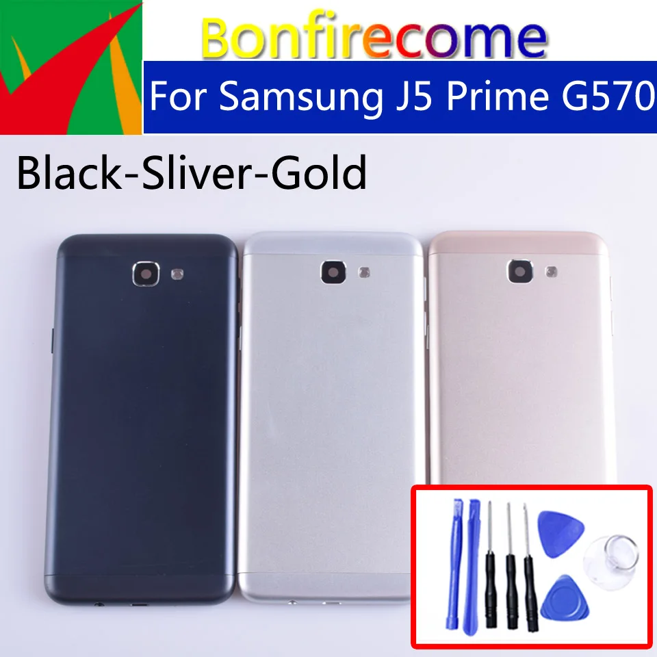 Корпус для Samsung Galaxy J5 Prime, G570, G570K, задняя крышка батарейного отсека