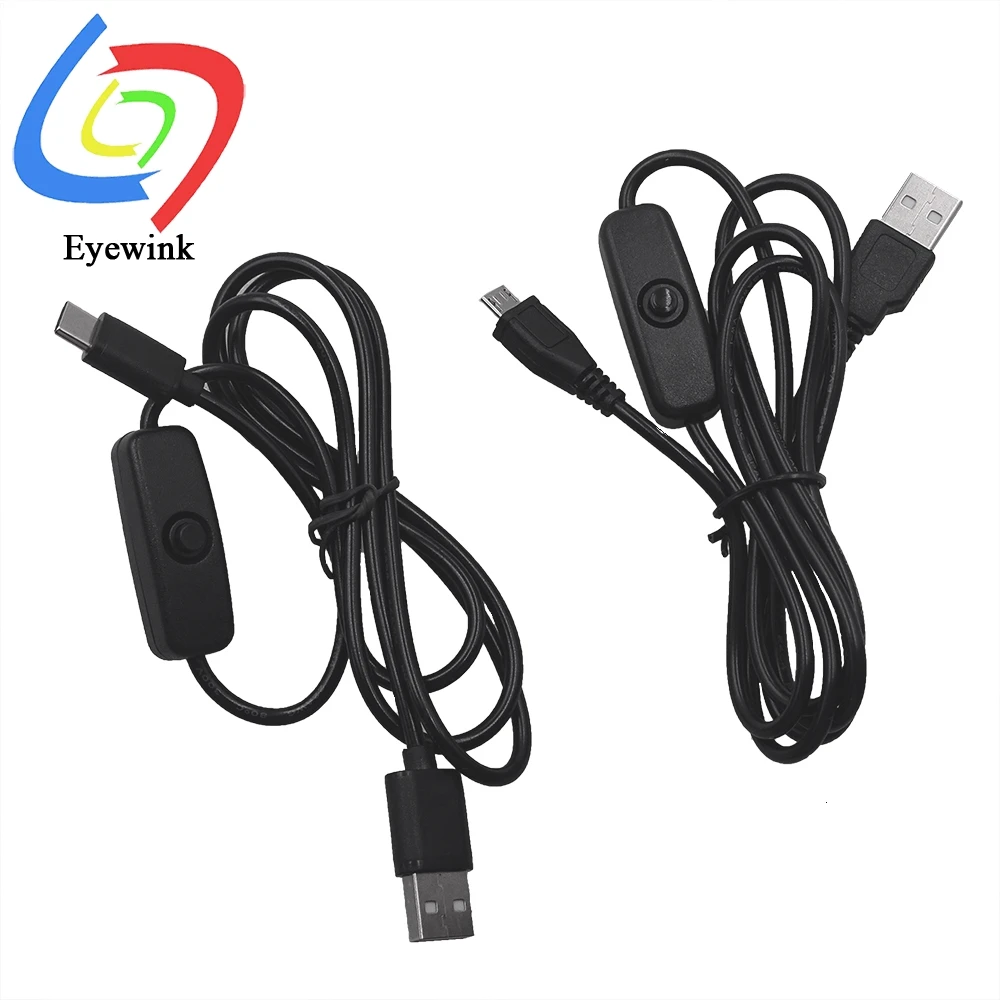 Кабель питания Micro USB кабель интерфейс type-c 5 В 3 А для Raspberry pi 2 / 3B 4 | Обустройство