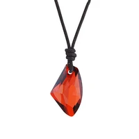 4 colors brand swa crystal special necklaces pendants with rope chain wholesales fashion jewelry for lovers