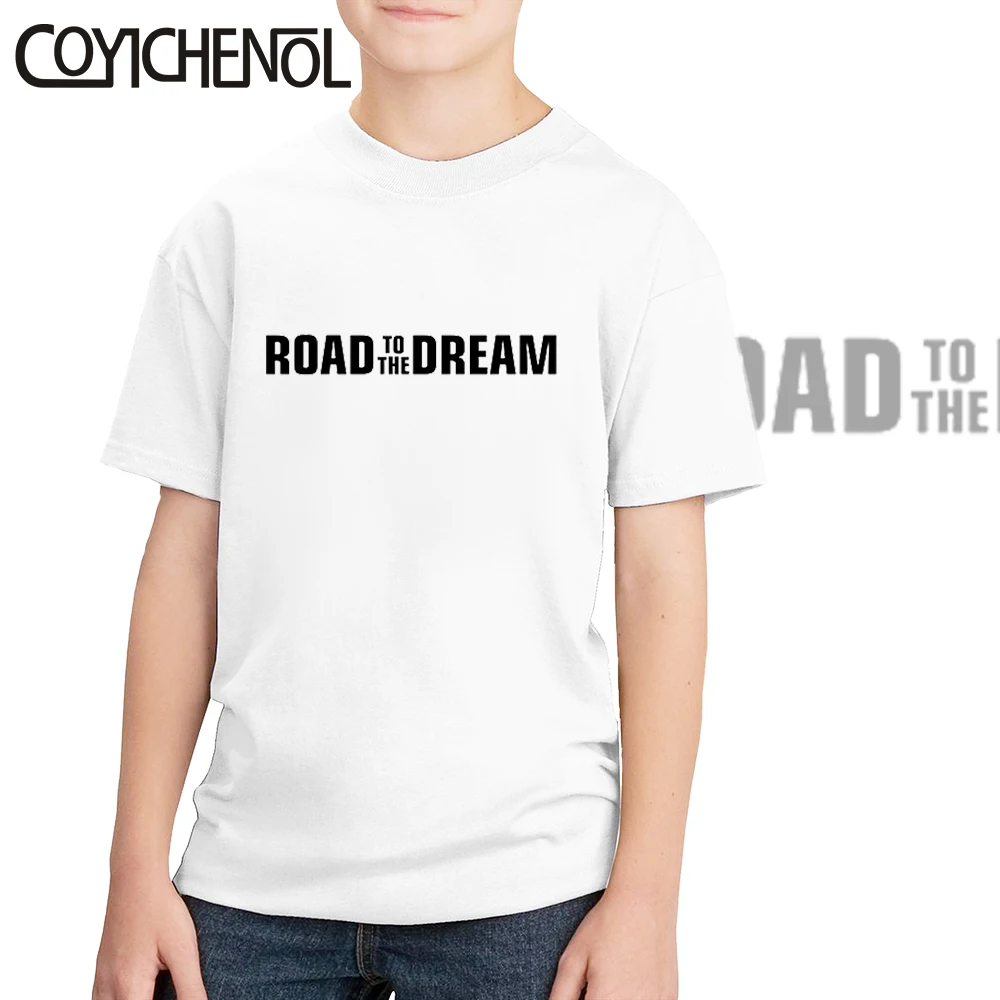 Дорога к мечте детская футболка новая От 2 до 12 лет анимация с мультипликационным