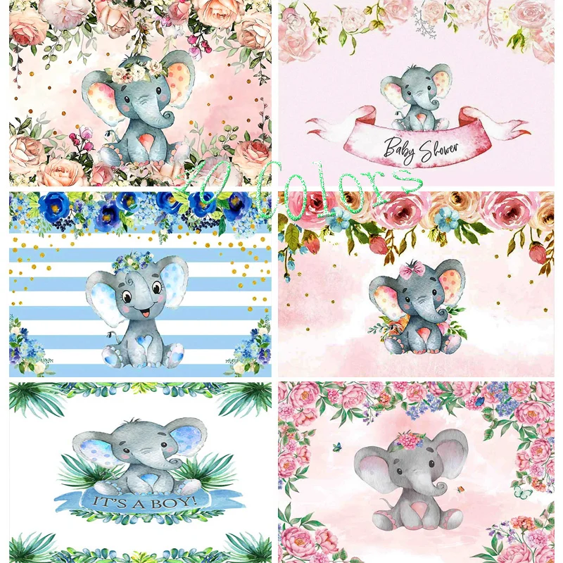 

SHENGYONGBAO Baby Shower фон для фотосъемки мальчик или девочка Пол раскрыть вечерние фон красный или синий декора студии реквизит 21519-a
