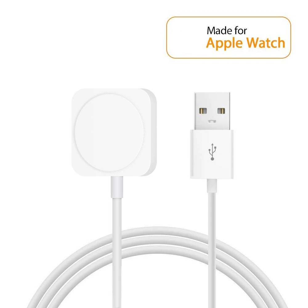 Магнитное зарядное устройство для Apple Watch USB Беспроводная зарядка 38 мм и 42 IWatch
