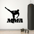 Смешанные боевые искусства, Виниловая наклейка на стену, файтинг, ММА, спорт, тренажерный зал, наклейки для дома, фитнеса, настенные украшения, обои, карате A477