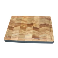 jaswehome 2021 new end grain acacia wood cutting board large wood chopping block kitchen wooden chopping board serving platter