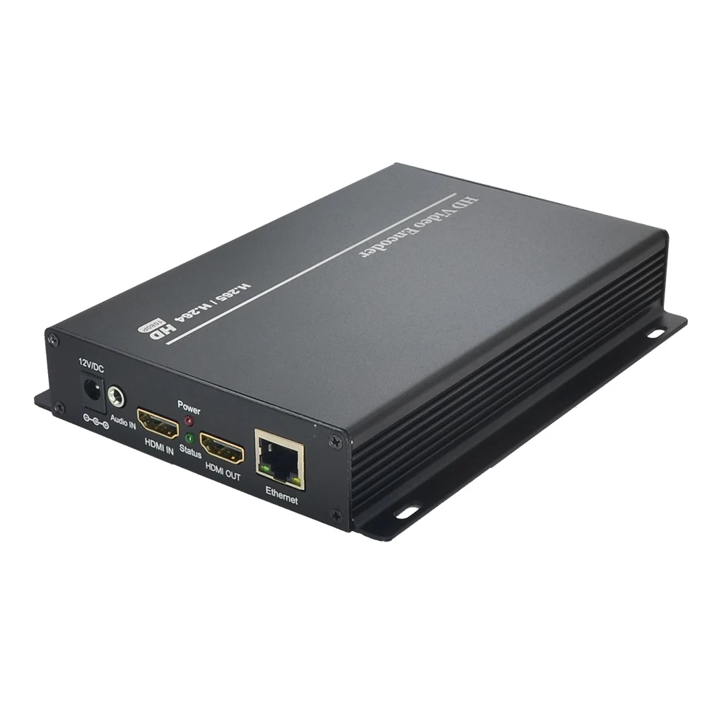 H265 HD 1080p60 HDMI IP энкодер плюс выход для IPTV/прямого вещания|Теле- и радиовещательное