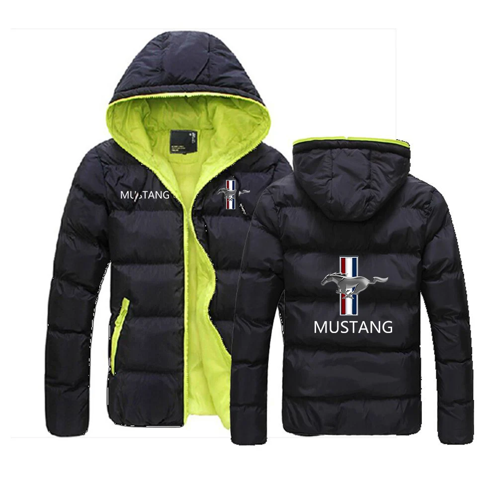 

Новинка 2021, мужская куртка Mustang на осень и зиму, Модные приталенные пальто на заказ, мужская спортивная одежда, пальто на молнии, толстовки