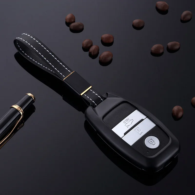 

Car Remote Key Covers Case Shell Aluminium Accessories For Kia K2 K3 K4 K5 KX3 KX5 KX7 Sorento Sportage Sportage-R Car-Styling