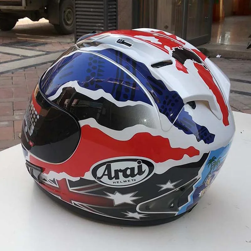 Полный мотоциклетный шлем arai Летний шлем в любой сезон гоночный шлем