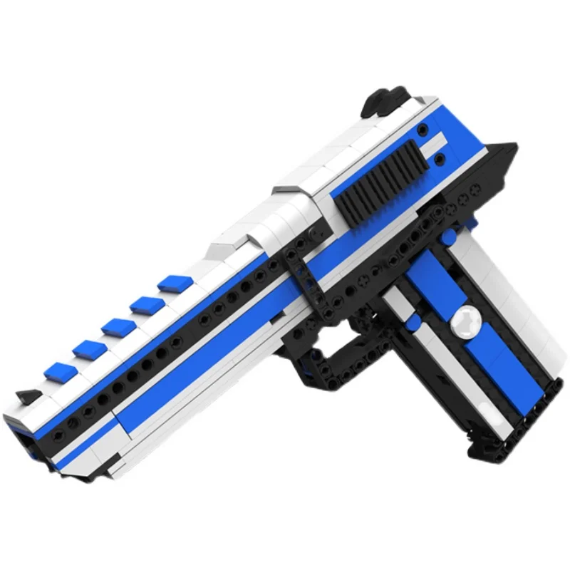 

2021 New building blocks toys weapon toys gun Desert Eagle and Revolver wtih bullet plastic pistol model for children boys gift