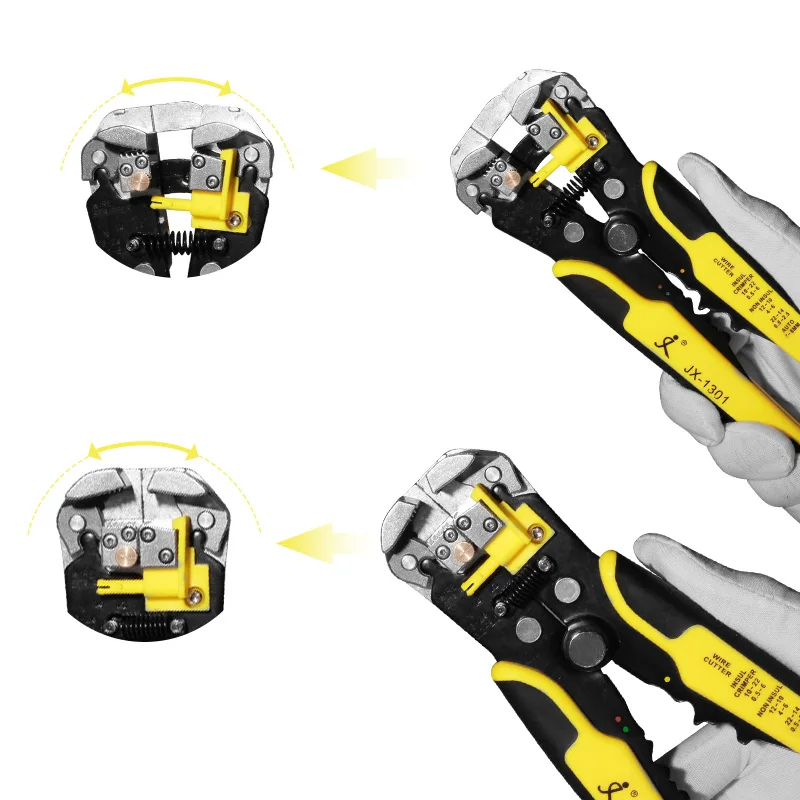 3 в 1 Обжимные Плоскогубцы для зачистки кабеля автоматический инструмент