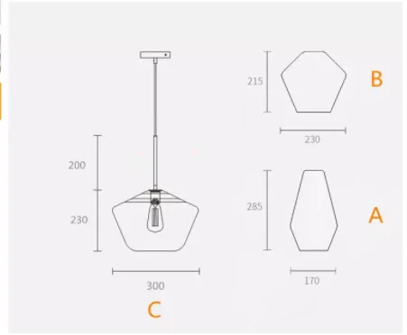 

Modern Crystal Chandeliers are available in the kitchen, dining room, living room and bedroom, Nordic style