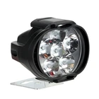 Фасветильник рабочего света для мотоциклов, тракторов, 5700k-7000k, 6 светодиодов, 15 Вт, лм