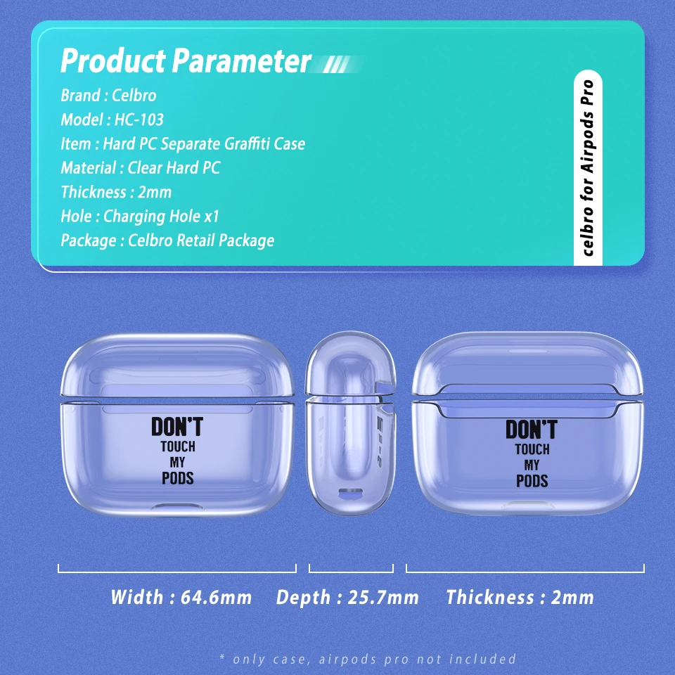 Роскошный прозрачный чехол для Airpods Pro 3 Bluetooth наушники защитный airpods Жесткий