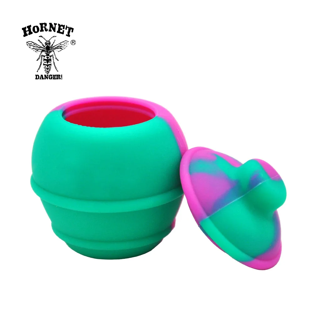 HORNET Новое поступление Силиконовая шкатулка в форме банки для табака коробка