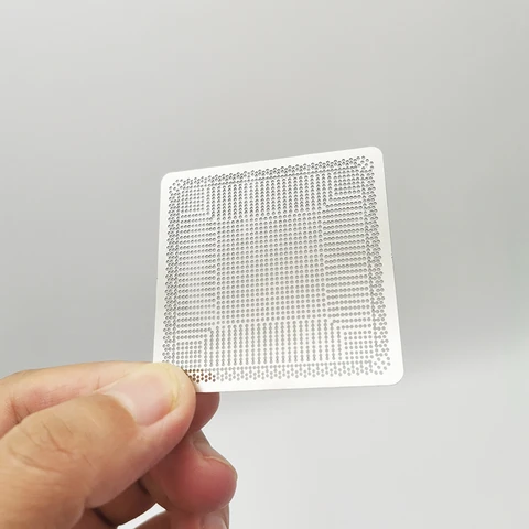 Трафарет BGA для реболла R9 280x 215-0821330 215-0821060 215-0821065 215-0821056 215-0821302 215-0821379 с прямым нагревом 90*90 мм