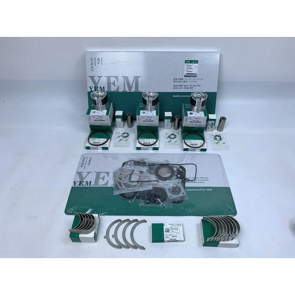 Новинка запчасти для двигателя D850 комплект восстановления с комплектом