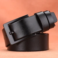 alloy automatic buckle belt mens retro leather cowhide mens high quality simple luxury brand fashion designer belt