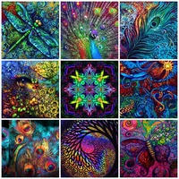 5d diamond painting full squareround cross stitch dragonfly diamond art embroidery mosaic sale hobby gift bead picture kits