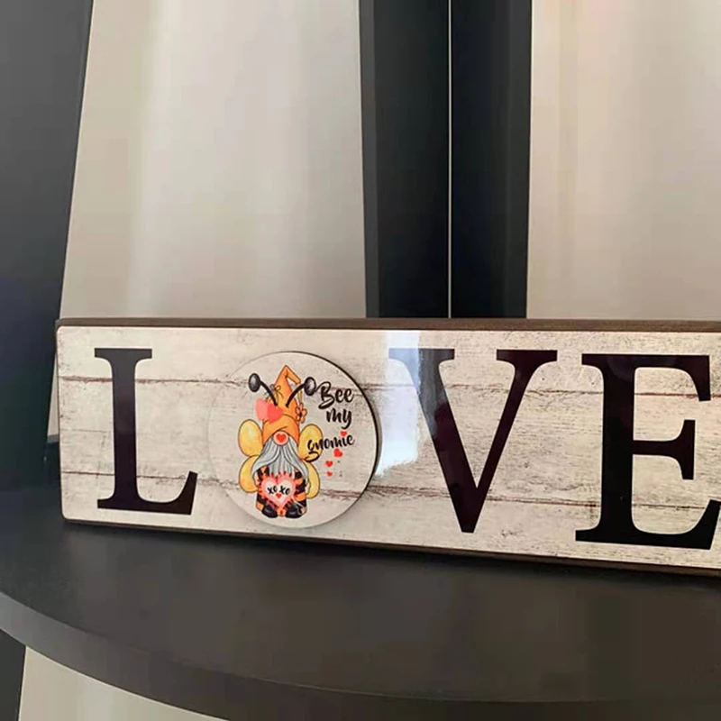 

Interchangeable Variety Gnomes Wooden Seasonal Rustic Farmhouse Porch Decor For Outdoor Indoor DFK889